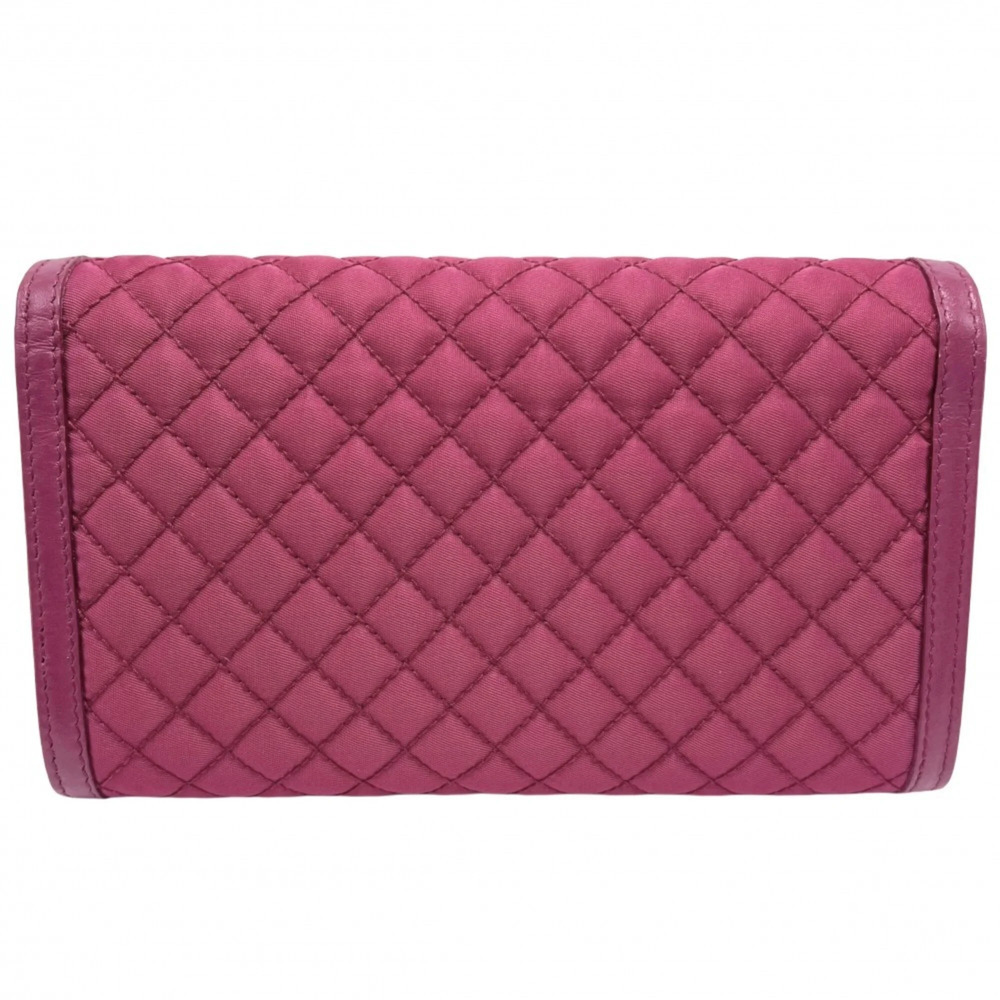 PRADA Pink Leather Shoulder Bag - Picture 2 of 9